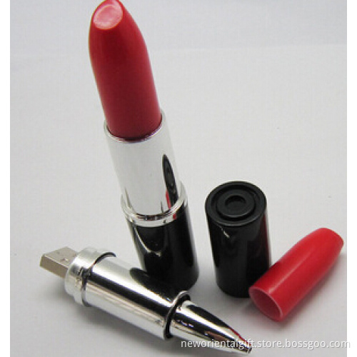 Fashion Lipstick shaped USB Popular Lipstick Memory Stick Women Lipstick USB Flash Drive